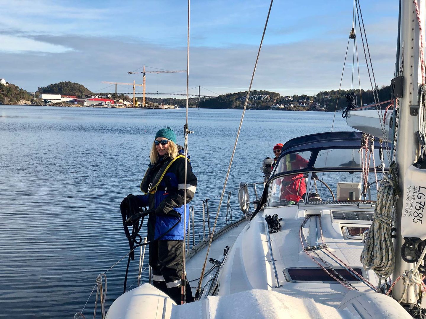 Klargjøring for å gå til kai