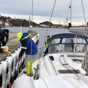 Gå fra med spring